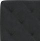 vidaXL Κρεβατοκάμαρα με Κεφαλάρι, Μαύρη, 100x200 cm, Βελούδινη