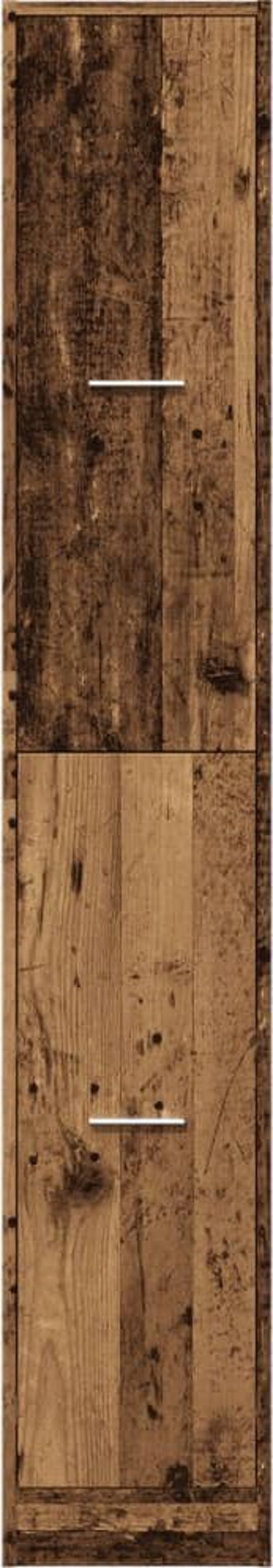 vidaXL Szafka apteczna,stare drewno, 30x41x174,5 cm