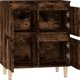 vidaXL Κομοδίνο σε απόχρωση καπνιστής δρυς 60x35x70 εκ., ξυλοπαράγωγο υλικό