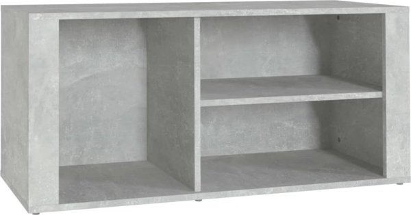 vidaXL Szafka na buty, γκρι σκουριάς, 100x35x45 cm