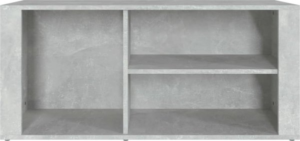 vidaXL Szafka na buty, γκρι σκουριάς, 100x35x45 cm
