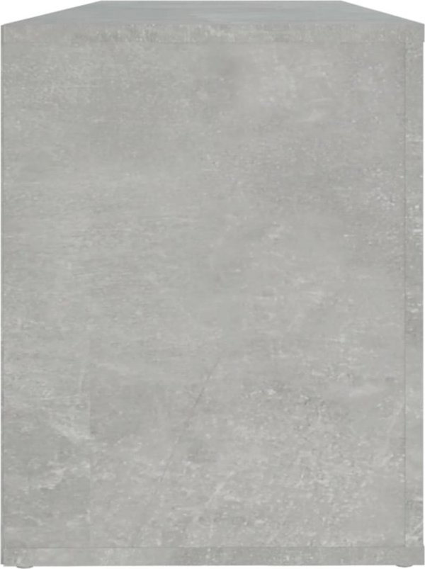 vidaXL Szafka na buty, γκρι σκουριάς, 100x35x45 cm