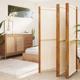 vidaXL vidaXL Parawan 5-panelowy, kremowy, 350 x 180 cm