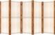 vidaXL vidaXL Parawan 5-panelowy, kremowy, 350 x 180 cm