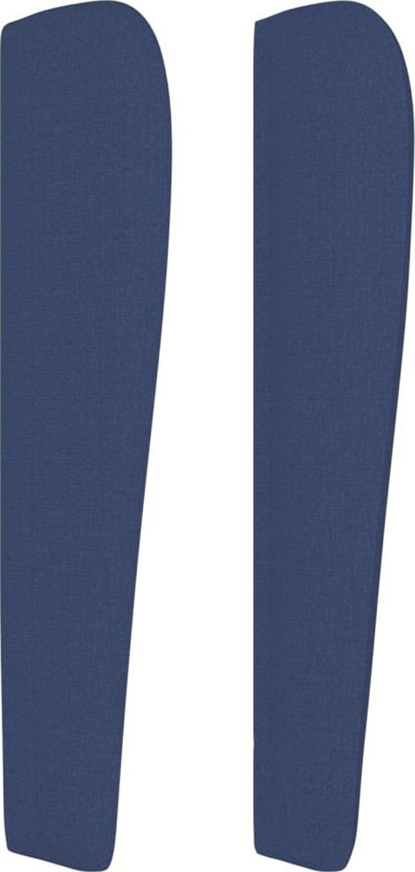 vidaXL Κεφαλάρι uszak, μπλε, 83x23x118/128 εκ., ύφασμα