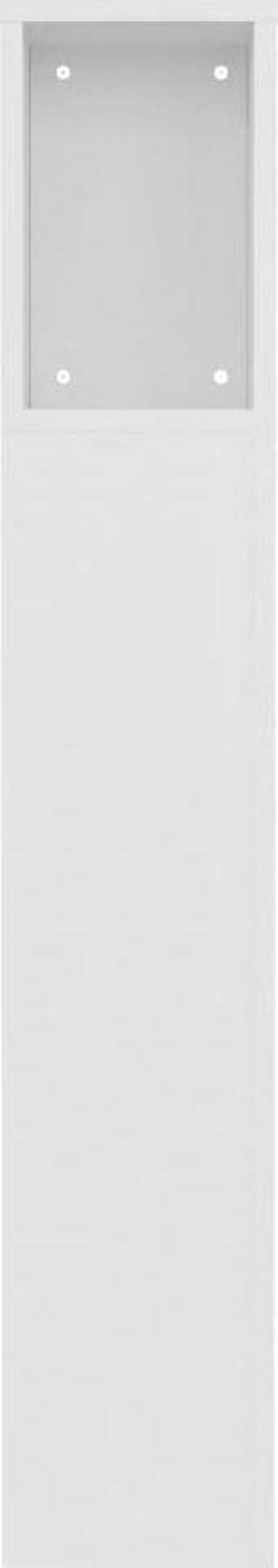 vidaXL Κεφαλάρι κρεβατιού με ράφια, λευκό, 100x18,5x104,5 cm