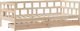 vidaXL Kanapes Krevati me Syrtaria 80x200 cm apo Xylo Pefkou