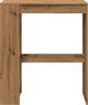 vidaXL Stolik barowy z przegrodami, dab artisian, 90x40x103,5 cm