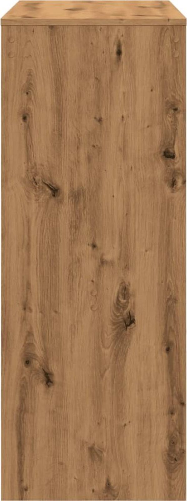 vidaXL Stolik barowy z przegrodami, dab artisian, 90x40x103,5 cm