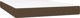 vidaXL Κρεβάτι κοντινένταλ με στρώμα, καφέ, 140x190 cm, ύφασμα