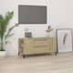 vidaXL Ερμάριο κάτω από TV, δρυς sonoma, 102x44,5x50 cm