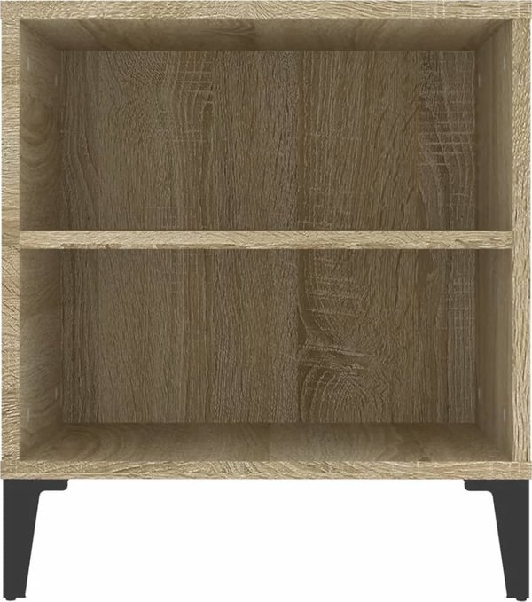 vidaXL Ερμάριο κάτω από TV, δρυς sonoma, 102x44,5x50 cm