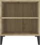 vidaXL Ερμάριο κάτω από TV, δρυς sonoma, 102x44,5x50 cm