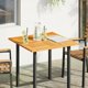 vidaXL Blat do stolu, 80x80x2,2 cm, kwadratowy, lite drewno akacjowe