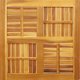 vidaXL Blat do stolu, 80x80x2,2 cm, kwadratowy, lite drewno akacjowe