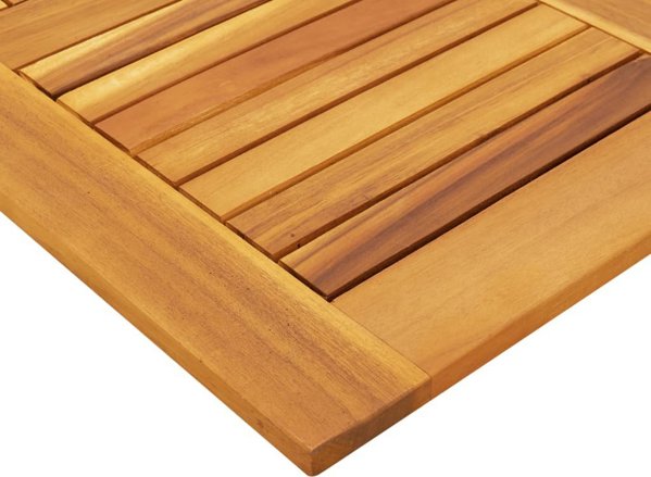 vidaXL Blat do stolu, 80x80x2,2 cm, kwadratowy, lite drewno akacjowe