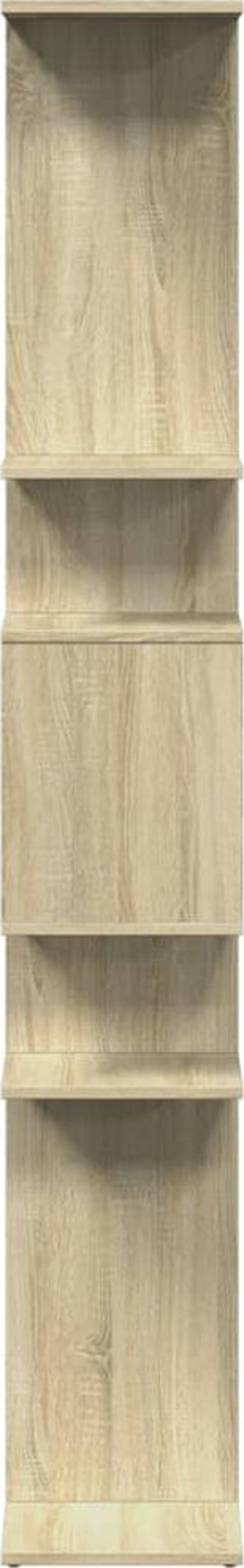 vidaXL Ράφι Sonoma δρυς 92x29x188 εκ. από ξύλινο υλικό