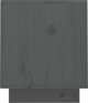 vidaXL Szafka pod TV, szara, 70x34x40 cm, lite drewno sosnowe