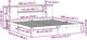 vidaXL Lozko me to me regalem, chorio apo to mattress, 180x200 cm, lite drekso sosnopo