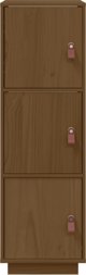 vidaXL Kredens miodowy braz 34x40x108,5 cm lite drewno sosnowe