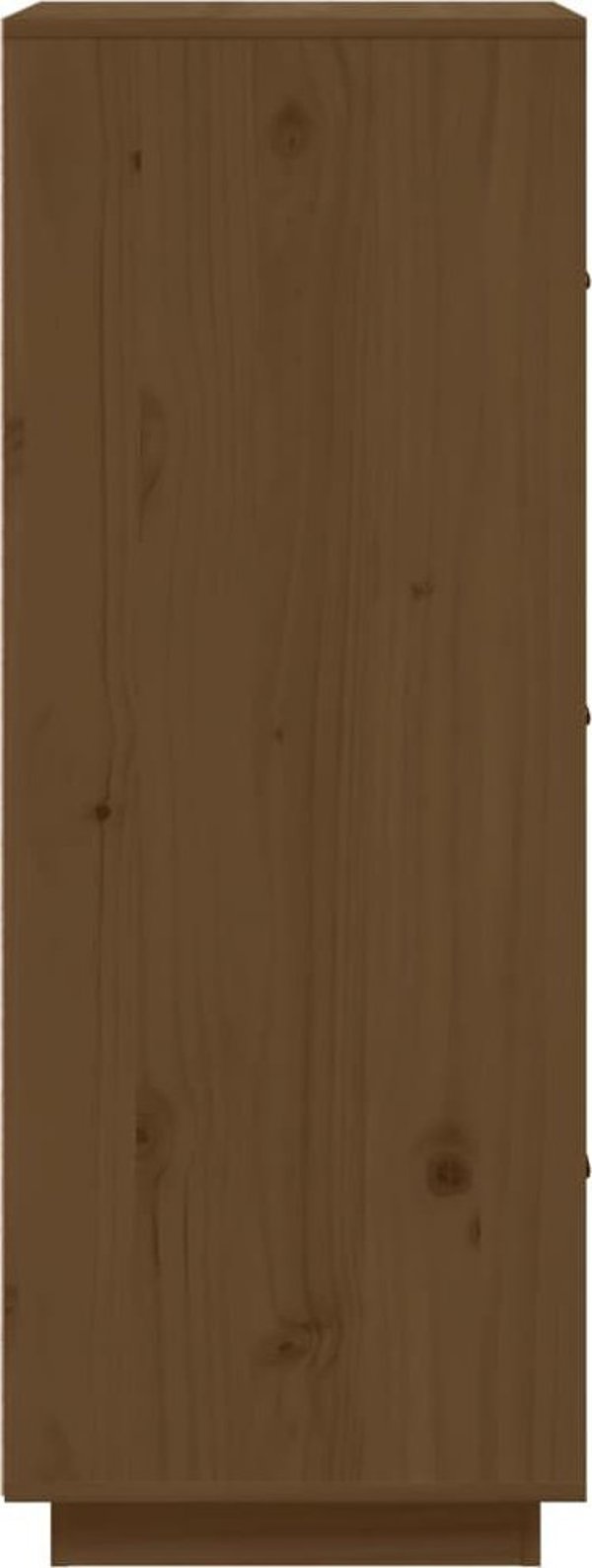 vidaXL Kredens miodowy braz 34x40x108,5 cm lite drewno sosnowe