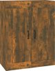 vidaXL Κρεμαστή ντουλάπα, καπνιστός δρυς, 69,5x32,5x90 cm