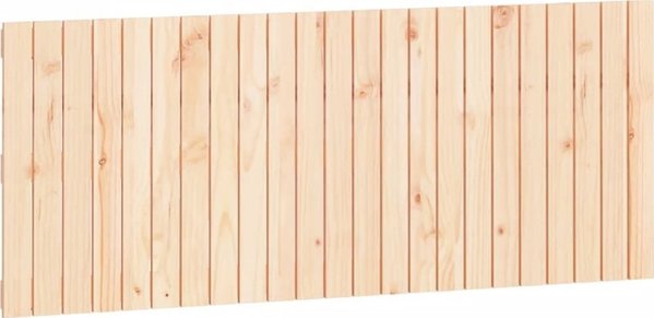vidaXL Κεφαλάρι κρεβατιού, 147x3x60 cm, μασίφ πεύκο