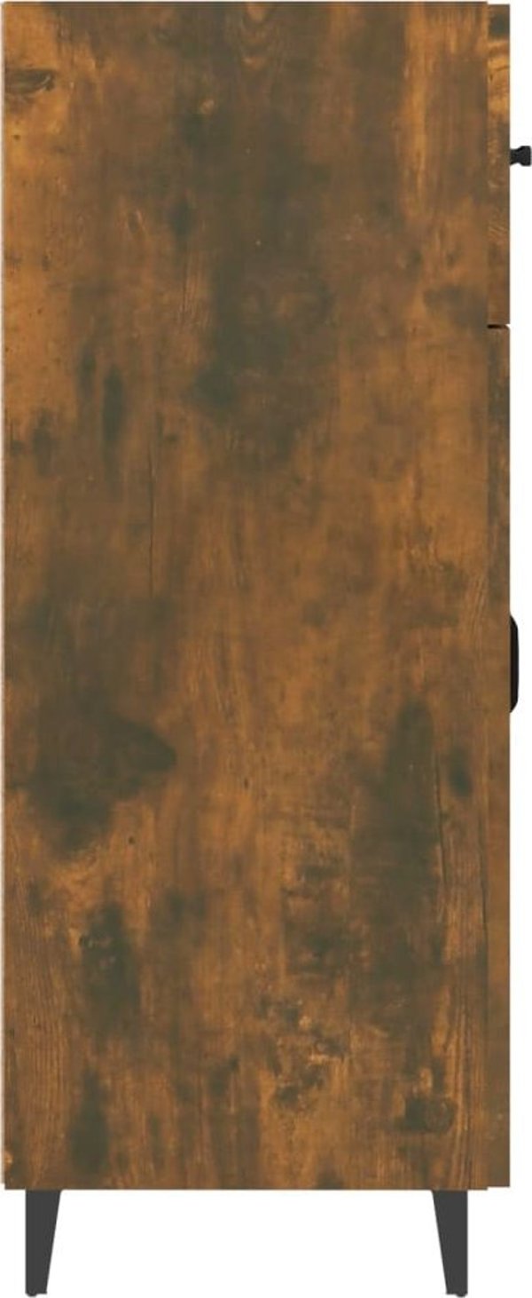 vidaXL Szafka, καπνισμένο δρυς, 69,5x34x90 cm, σύνθετο ξύλο
