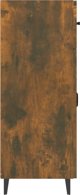 vidaXL Szafka, καπνισμένο δρυς, 69,5x34x90 cm, σύνθετο ξύλο
