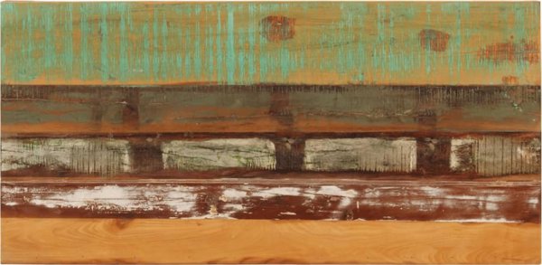 vidaXL Stolik barowy, 112x55x108, lite drewno odzyskane