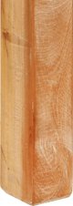vidaXL Stolik barowy, 112x55x108, lite drewno odzyskane