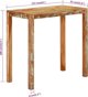 vidaXL Stolik barowy, 112x55x108, lite drewno odzyskane