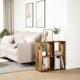 vidaXL Regal przegroda, stare drewno, 69,5x29x69,5 cm