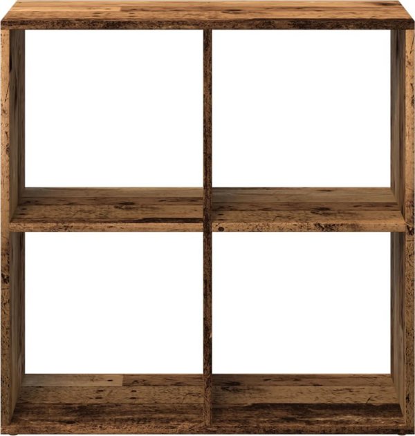 vidaXL Regal przegroda, stare drewno, 69,5x29x69,5 cm