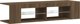 vidaXL Szafka TV με φωτισμό LED, καφέ δρυς, 135x39x30 cm