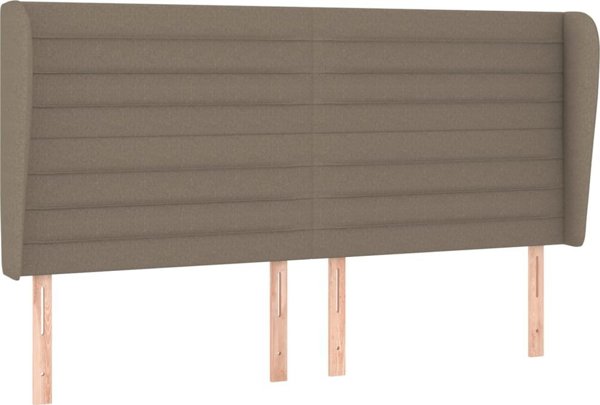 vidaXL Κεφαλάρι uszak ταουπέ ύφασμα 183x23x118/128 cm