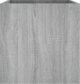 vidaXL Φυτοδοχείο γκρι δρυς sonoma 40x40x40 cm από υλικό ξύλου