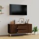 vidaXL Έπιπλο TV, καφέ δρυς, 102x44,5x50 εκ.