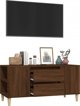 vidaXL Έπιπλο TV, καφέ δρυς, 102x44,5x50 εκ.