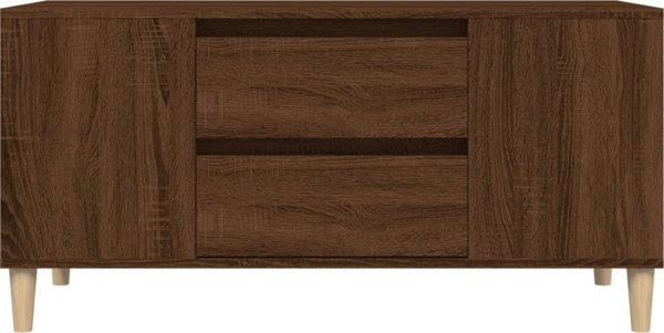 vidaXL Έπιπλο TV, καφέ δρυς, 102x44,5x50 εκ.