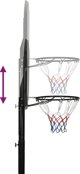 vidaXL Βάση για μπασκετ, μαύρο, 258-363 cm, πολυαιθυλένιο