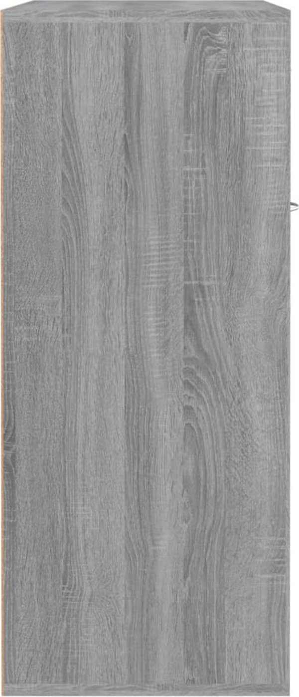 vidaXL Szafka na buty, szary dab sonoma, 60x35x84 cm