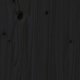 vidaXL Stolik kawowy, czarny, 60x53x35 cm, lite drewno sosnowe