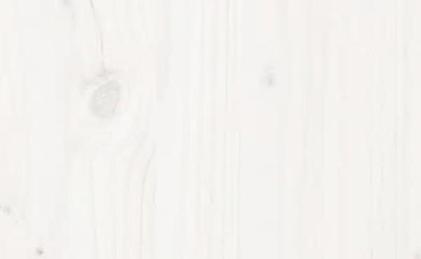 Επιτοίχια ντουλάπα vidaXL, λευκή, 100x30x35 cm, μασίφ πεύκο
