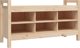 vidaXL Παγκάκι για Αίθουσα Εισόδου, 110x40x60 εκ., Μασίφ Πεύκο