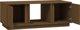 vidaXL Τραπεζάκι σαλονιού, χρώμα καφέ μέλι, 110x50x40 cm, μασίφ πεύκο