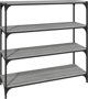 vidaXL Βιβλιοθήκη σε γκρι δρυς Sonoma 100x33x100 cm
