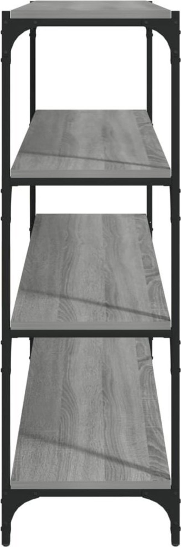 vidaXL Βιβλιοθήκη σε γκρι δρυς Sonoma 100x33x100 cm