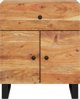 vidaXL vidaXL Szafka nocna, 50x33x60 cm, lite drewno akacjowe