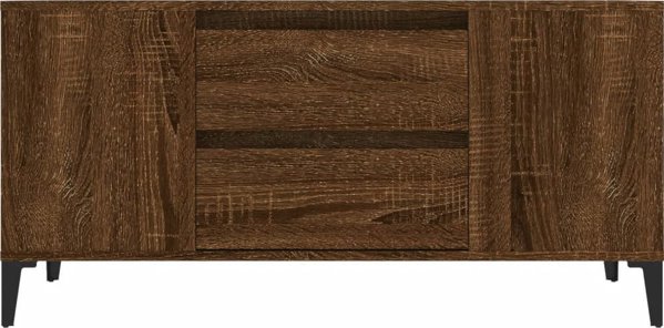 vidaXL Έπιπλο για τηλεόραση, καφέ δρυς, 102x44,5x50 cm